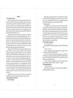 Tóm tắt Luận án tiến sĩ Kinh tế: Chuyển dịch cơ cấu kinh tế nông thôn Hà Nội trong xây dựng nông thôn mới