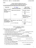 Bài tập tiếng Anh lớp 10 học kì 2