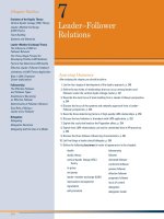 Ebook Leadership - Theory, application, & skill development (4th edition): Part 2