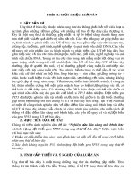 Luận án Tiến sĩ: Nghiên cứu lâm sàng mô bệnh học và tình trạng đột biến gen TP53 trong ung thư tế bào đáy