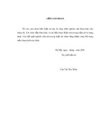 Luận án Tiến sĩ Kinh tế nông nghiệp: Kinh tế nông nghiệp tỉnh Hải Dương thời kỳ 1883 - 1945