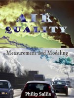  air quality measurement and modeling  ed  by philip sallis 