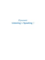 Dynamic Listening and Speaking 2
