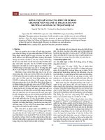 Rèn luyện kĩ năng ứng phó với stress cho sinh viên ngành sư phạm mầm non trường Cao đẳng Sư phạm Nghệ An