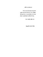 Luận án Tiến sĩ: Phát triển kinh tế du lịch gắn với tăng cường quốc phòng, an ninh ở tỉnh Khánh Hòa
