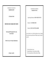 Tóm tắt luận văn Thạc sĩ Khoa học: Phép biến đổi Fourier trên nhóm