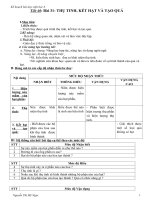 giáo án sinh học 6  soạn theo 6 bước, 5 hoạt động