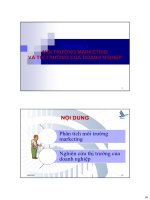 Bài giảng Quản trị Marketing: Chương 2 - TS. Nguyễn Hải Quang