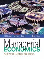 Ebook Managerial economics (12th edition): Part 1