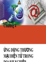 Bài giảng Internet và Thương mại điện tử: Chương 4 - Nguyễn Sĩ Thiệu