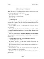 Tóm tắt luận văn Thạc sĩ: Đề xuất một số giải pháp nhằm đảm bảo chất lượng điện năng truyền tải trên lưới điện của Công ty Truyền tải điện 1 (PTC1)