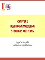 Lectures Marketing management: Chapter 2 - ThS. Nguyễn Tiến Dũng