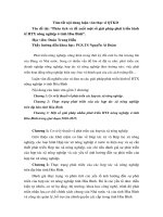 Tóm tắt luận văn Thạc sĩ: Phân tích và đề xuất một số giải pháp phát triển kinh tế HTX nông nghiệp ở tỉnh Hòa Bình