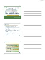 Bài giảng Marketing công nghiệp: Chapter 9 - Ph.D. Đinh Tiến Minh