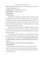 Tóm tắt luận văn Thạc sĩ: Hoạch định chiến lược phát triển cho Chi nhánh Ngân hàng Chính sách xã hội tỉnh Hòa Bình đến năm 2015