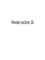Lecture Retail and merchant banking – Lecture 18
