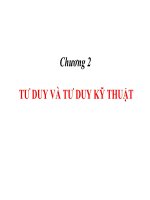 Bài giảng Tư duy hệ thống: Chương 2 - PGS.TS. Dương Thị Kim Oanh