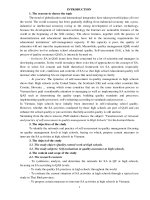 Doctoral thesis summary: Fundamentals of rationale and practice of self-assessment in quality management in High Schools