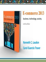 Lecture E-commerce 2013: Business, technology, society (9/e): Chapter 4 - Kenneth C. Laudon, Carol Guercio Traver