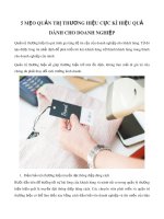5 mẹo quản trị thương hiệu cực kì hiệu quả dành cho doanh nghiệp