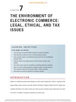 Ebook Electronic commerce (11/E): Part 2