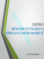 Bài giảng Thương mại điện tử căn bản: Chương 5 - PGS. TS. Nguyễn Văn Minh