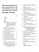 Luận văn Thạc sĩ Luật học: Kiểm soát tập trung kinh tế theo quy định của pháp luật Việt Nam