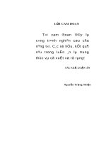 Luận án Tiến sĩ: Hiệu quả kinh tế - xã hội dự án đầu tư xây dựng tại các công ty cổ phần do Nhà nước giữ cổ phần chi phối trong quân đội