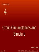 Lecture A systems approach to small group interaction (8/e): Chapter 4 - Stewart L. Tubbs