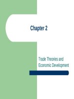 Lecture International marketing: Strategy and theory - Chapter 2: Trade theories and economic development