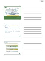 Bài giảng Marketing công nghiệp: Chapter 1 - Ph.D. Đinh Tiến Minh