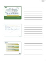 Bài giảng Quản trị marketing: Bài 7 - TS. Đinh Tiến Minh