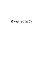 Lecture Retail and merchant banking – Lecture 25