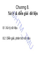 Bài giảng Nghiên cứu marketing: Chương 8 - Đại học Thương mại