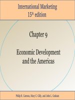 Lecture International marketing (15/e): Chapter 9 - Philip R. Cateora, Mary C. Gilly, John L. Graham