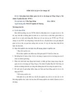 Tóm tắt luận văn Thạc sĩ: Giải pháp hoàn thiện quản trị rủi ro tín dụng tại Tổng Công ty Tài chính Cổ phần dầu khí (PVFC)