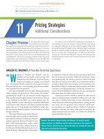 Ebook Principles of marketing (16/E): Part 2