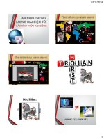 Bài giảng An ninh trong thương mại điện tử các hình thức tấn công