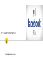 4 tư duy chạy Facebook Ads hiệu quả