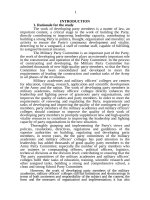 Chất lượng công tác phát triển đảng viên của các đảng bộ học viện, trường sĩ quan quân đội hiện nay tt tieng anh 