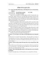 Tóm tắt luận văn Thạc sĩ: Một số giải pháp nhằm nâng cao chất lượng đào tạo tại trường Đại học Điện lực