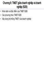 Bài giảng Thương mại điện tử: Chương 8 - Đỗ Thị Nhâm