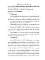 Tóm tắt luận văn Thạc sĩ: Phân tích và một số giải pháp chiến lược cho hoạt động của Công ty Cổ phần Bảo hiểm Dầu khí Việt Nam – PVI giai đoạn 2012-2017