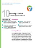 Ebook Marketing an introduction (13th edition): Part 2