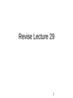 Lecture Retail and merchant banking – Lecture 29