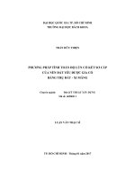 Phương pháp tính toán độ lún cố kết sơ cấp của nền đất yếu được gia cố bằng trụ đất-xi măng