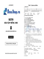 dap an bai tap thi diem 8 cua tac gia luu hoang tri