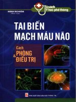 Ebook Tai biến mạch máu não cách phòng và điều trị: Phần 1 - NXB Văn hóa Thông tin