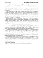 Nhân một trường hợp xoắn dạ dày ở trẻ sơ sinh