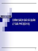 Bài giảng Marketing dịch vụ: Chương 4.2 - ĐH Bách khoa Hà Nội